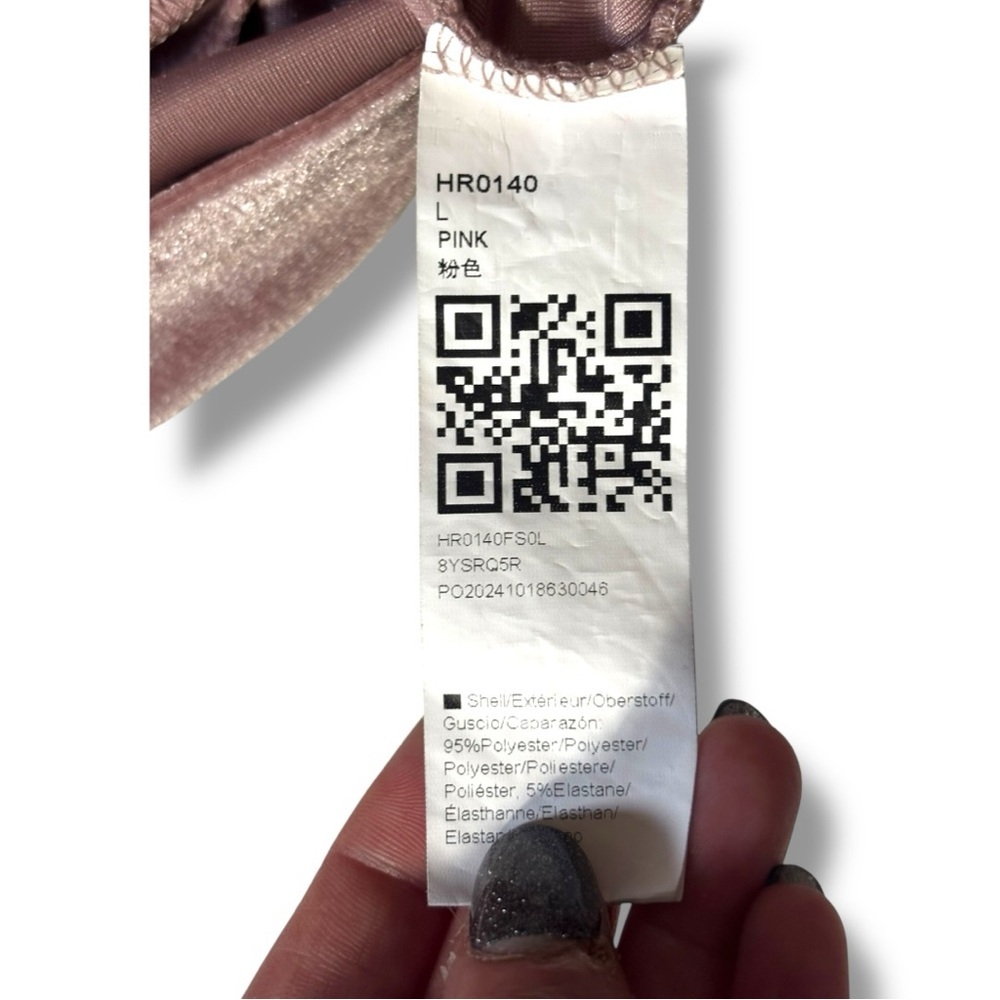 Rose/Mauve Velvet Long Sleeve Button Down Collared Mini Shirt Dress - Picture 10 of 16